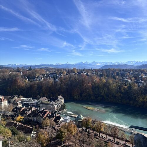 Ausblick auf Aare