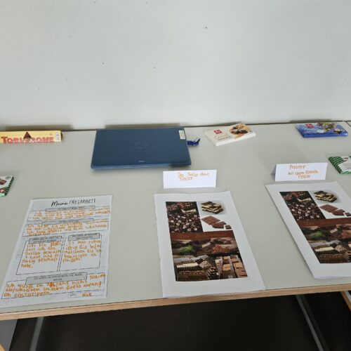 Freiarbeit über Schokolade