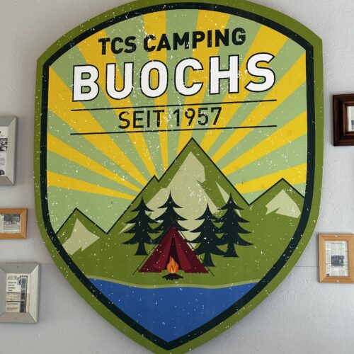 Campingschild Buochs